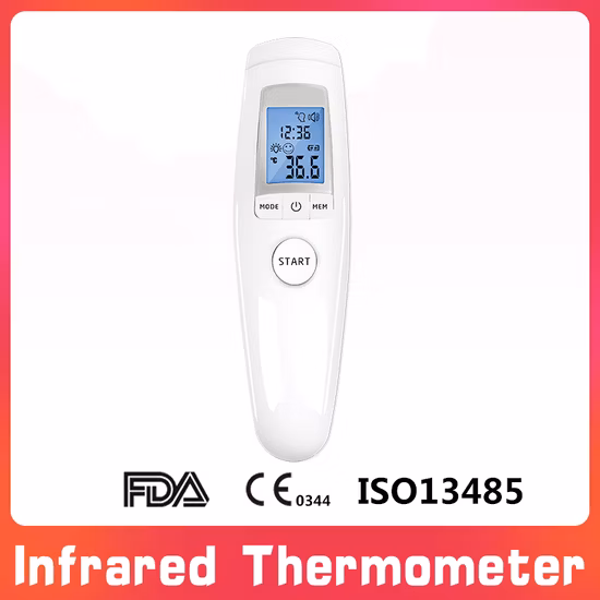 Hot Selling Body High Quality Forehead Thermometer for Both Children and Adults CE (MDR) FDA Approved Forehead Non-Contact Digital Infrared Thermometer