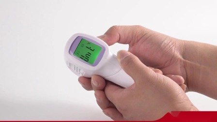 CE (MDR) одобрен FDA медицинский бесконтактный инфракрасный термометр для лба с тремя подсветкой