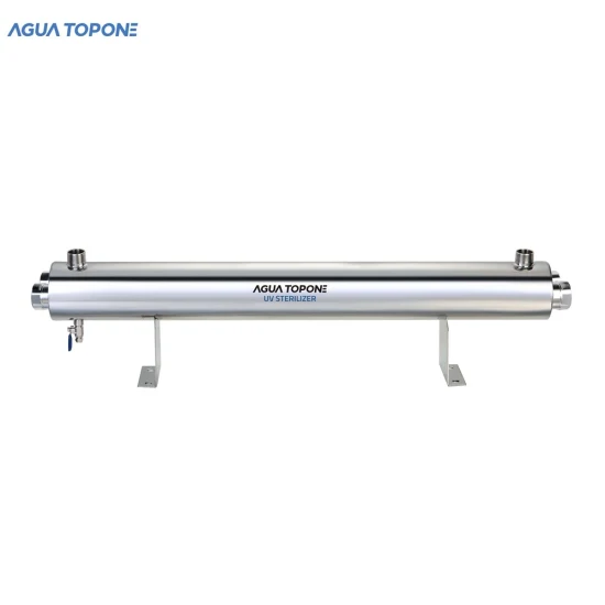 Agua Topone 165 Вт 36 галлонов в минуту Ozonfreier 254 нм УФ-стерилизатор для бассейна с сигнализацией
